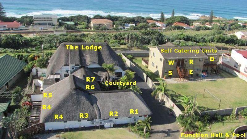 Khaya La Manzi Guest Lodge Hibberdene Zewnętrze zdjęcie